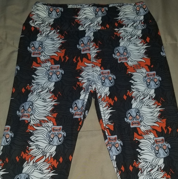 LulaRoe Cruella Deville Leggings - Picture 2 of 3